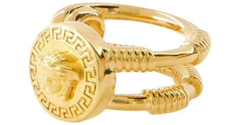 versace anillo comunicado cabeza de medusa|Anillo Medusa '95 Oro .